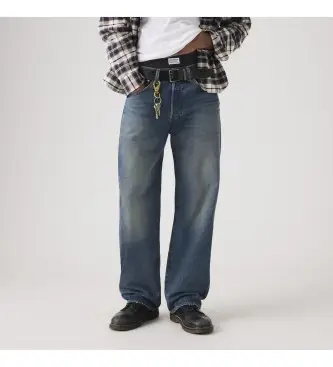 Levi s per uomo 0057U-0007 Jeans 501 Loose blu (34/30), Casual, Cotone, Denim Blu medio