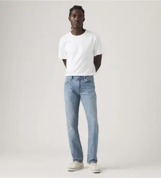 Levi s per uomo 04511-6359 Jeans 511 Slim blu (36/34), Casual, Cotone, Denim
