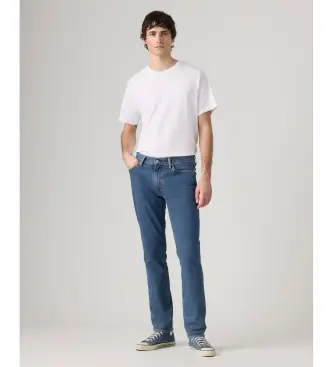 Levi s per uomo 04511-6518 Jeans slim 511 blu (38/32), Casual, Cotone, Denim