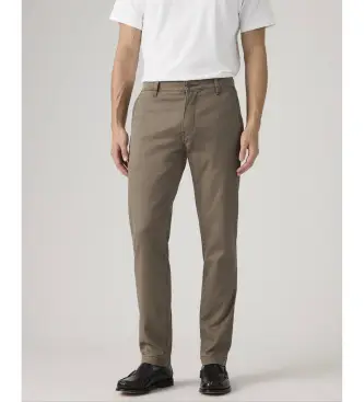 Levi s per uomo 17196-0198 Pantaloni chino XX Standard Taper marroni (36/32), Marrone, Casual, Cotone, Classico