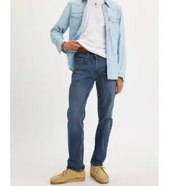 Levi s per uomo 29507-0053 Jeans 502 Taper Navy Panda (30/30), Casual, Cotone, Denim, Poliestere, Elastan Blu