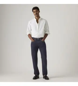 Levi s per uomo 29507-1800 Jeans 502 Taper blu scuro (36/34), Casual, Cotone, Denim, Navy