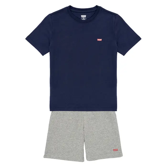 Levis Completo BATWING TEE KNIT SHORT Multicolore