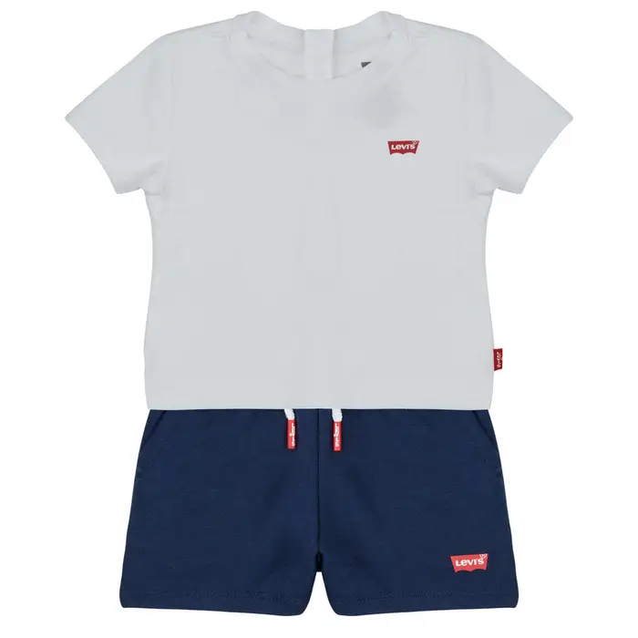 Levis Completo BATWING TEE KNIT SHORT Multicolore
