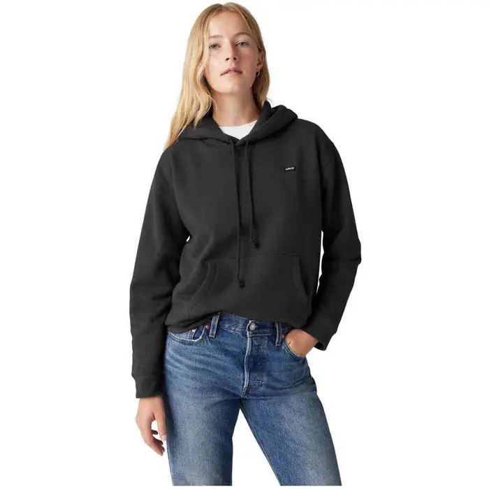 Felpe con cappuccio Levis A59430005 Nero