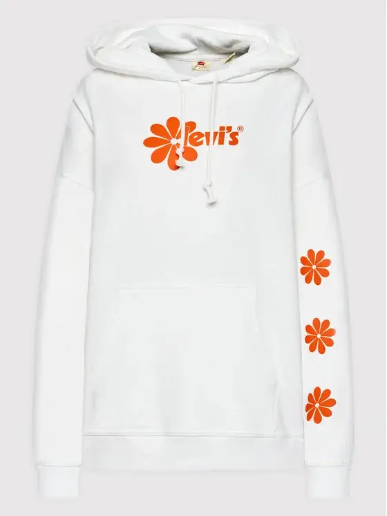 Levis LEVI'S FELPA FELPA BIANCO