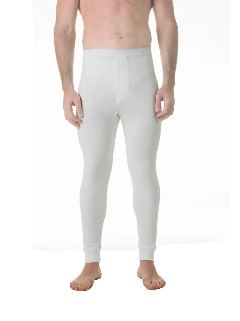 Liabel Mutanda gamba lunga uomo, caldo cotone - BIANCO 103 / 3