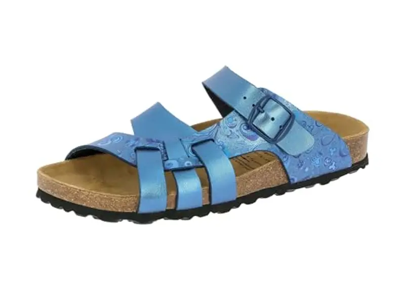 Lico Bioline Flora, Ciabatte, Blu (Blau Blau), 40 EU