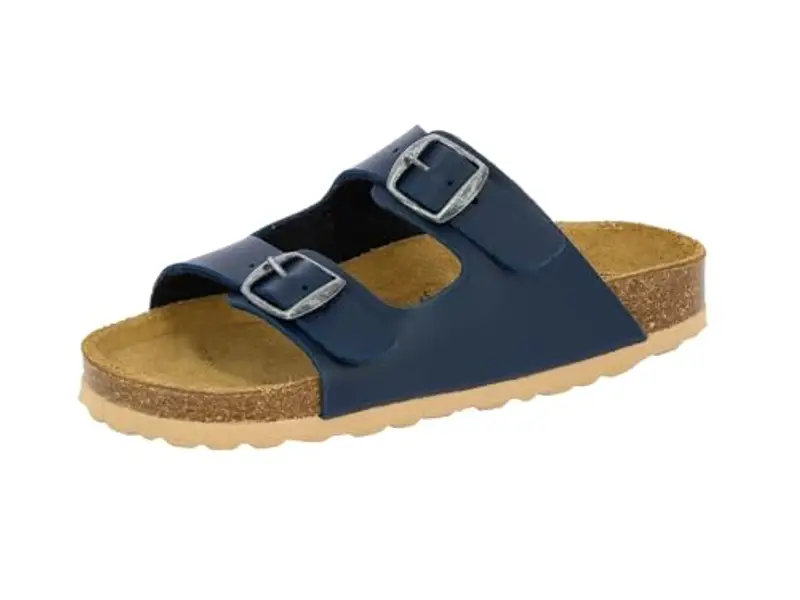 Lico Bioline Kids, Ciabatte Bambini e ragazzi, Blu Marine Marine, 35 EU