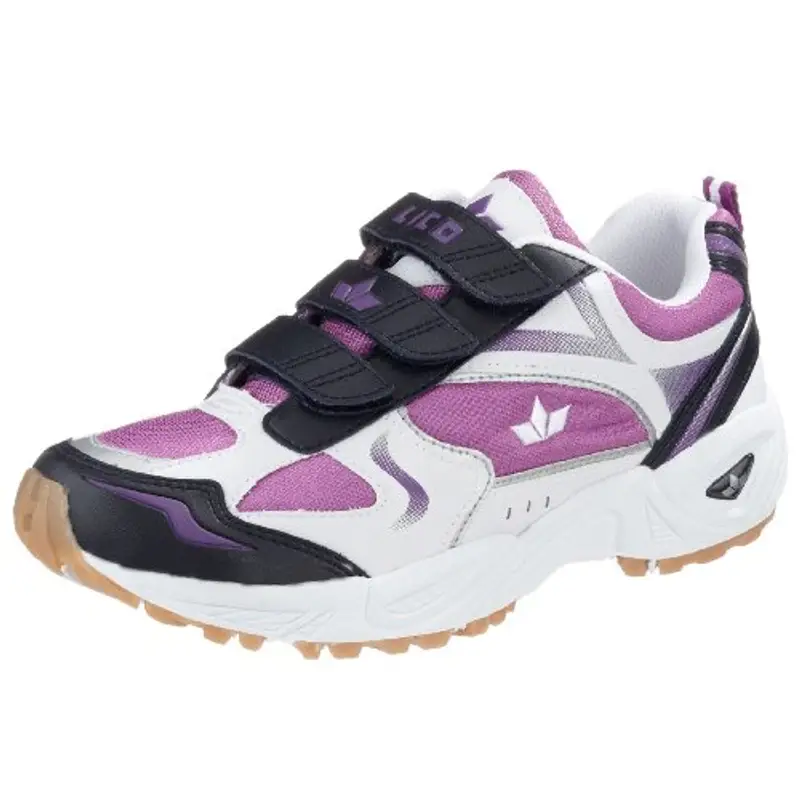 Lico Bob V, Scape per Sport Indoor Unisex - Bambini e ragazzi, Bianco Viola Blu Navy, 28 EU