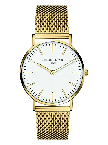LIEBESKIND Orologio analogo Quarzo Donna con Cinturino in Acciaio Inossidabile LT-0076
