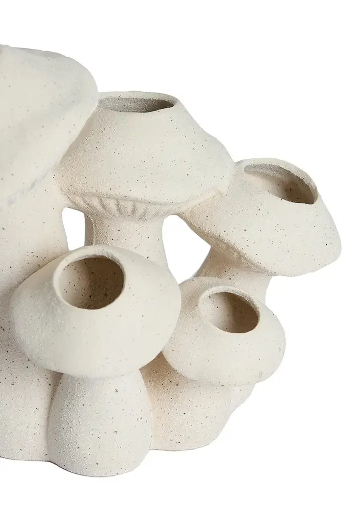 Light & Living Vaso decorativo in ceramica 31,5 x 20,5 c 27,5 cm Beige miniatura 3