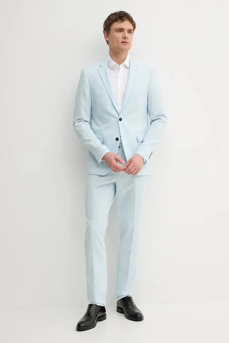 lindbergh vestito uomo colore blu 30-61040