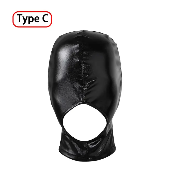 Linjinx Maschera in lattice Donna Uomo Unisex Bocca aperta e copricapo per gli occhi Maschera per il viso Maschera per cappuccio Costume