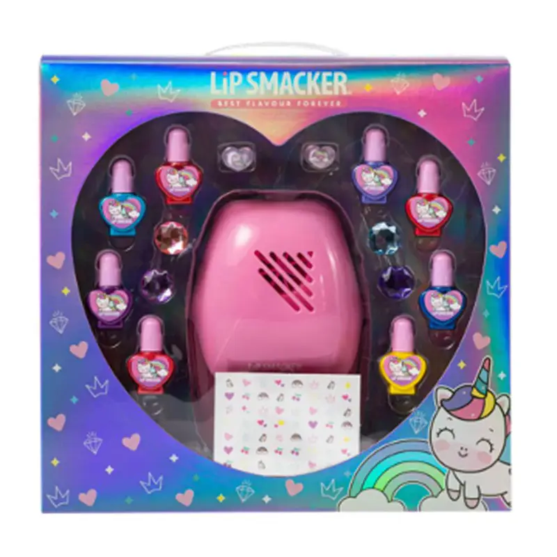 Lip Smaker Lip smacker Set Manicure Unicorn Nail Blockbuster 1 unità