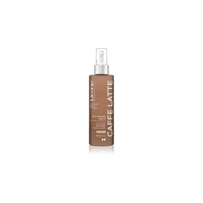 Lirene Perfect Tan olio autoabbronzante per il corpo Caffe Latte 200 ml
