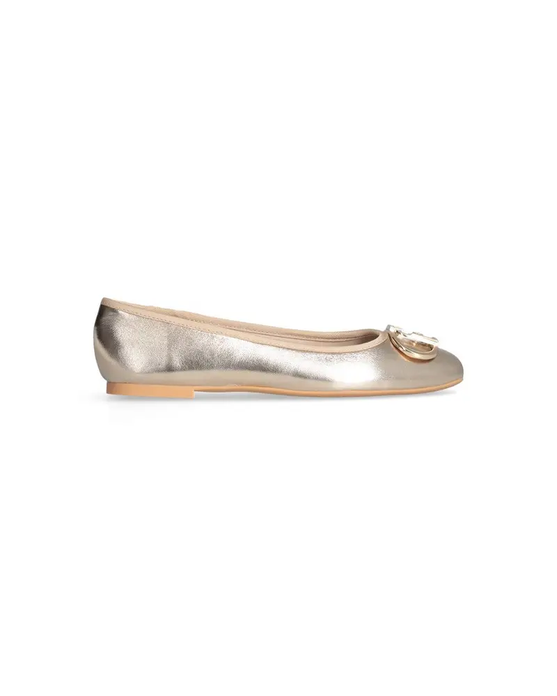 LIU JO ballerina donna dafne 4 laminata gold sa5033px ORO