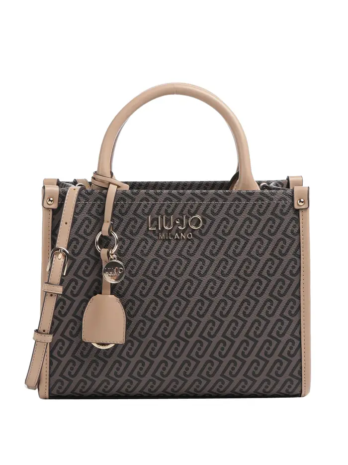 Liu Jo Ridhi Borsa a mano e tracolla AA6192 E1092 T Moro+Dark Cipria