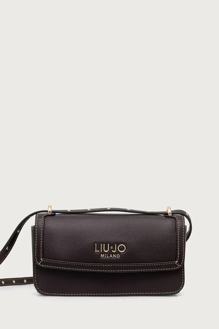 borsa a tracollo da donna in similpelle Marrone