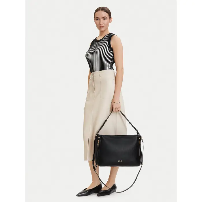 Liu Jo Gihen Borsa a spalla AA6037 E1120 Nero