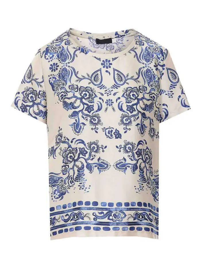 Camicia beige Blu