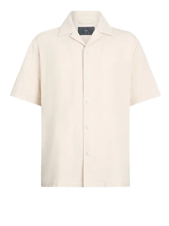 liu-jo camicia casual da uomo - avorio