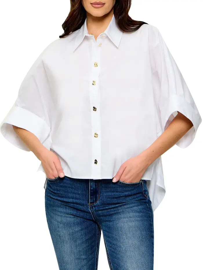 camicia liu jo da donna - bianco