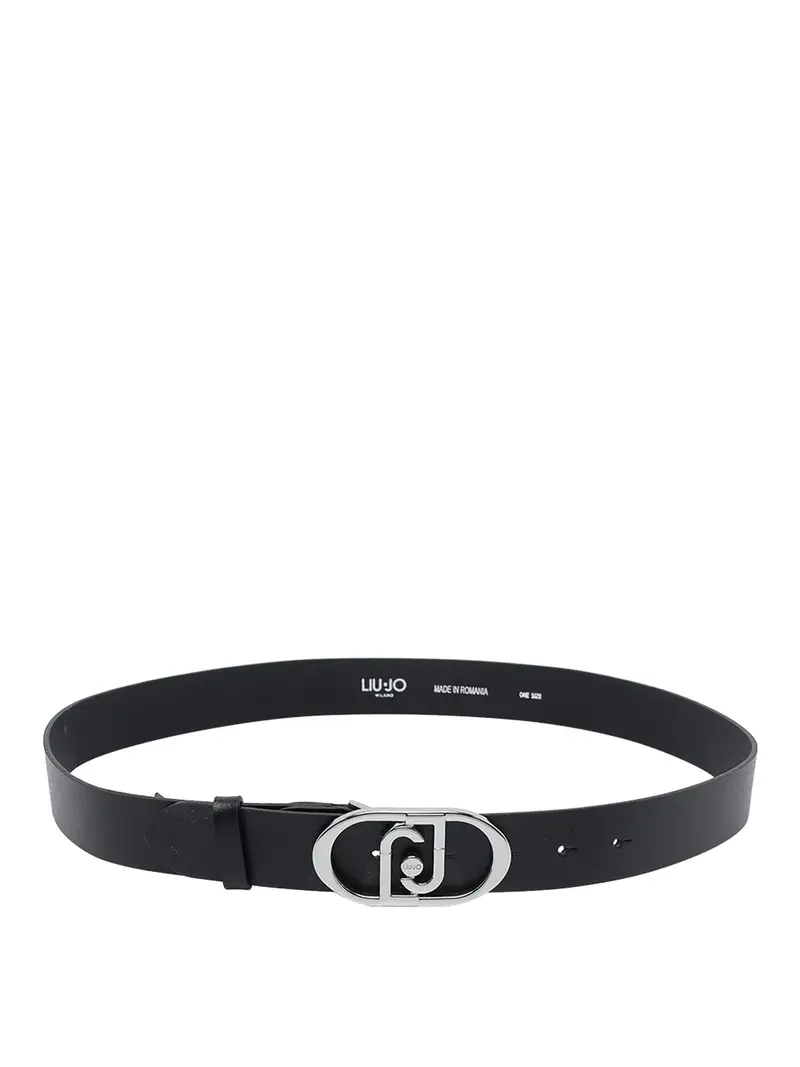 Liu Jo Cintura nera con logo Nero