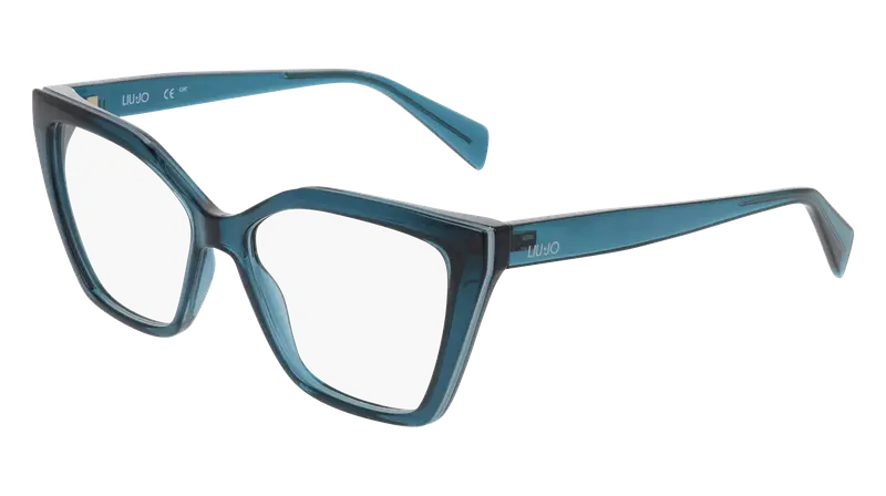 Liu Jo Donna LJ2822 423 Montature da vista Bio-iniettato Petrolio Cat Eye Normale