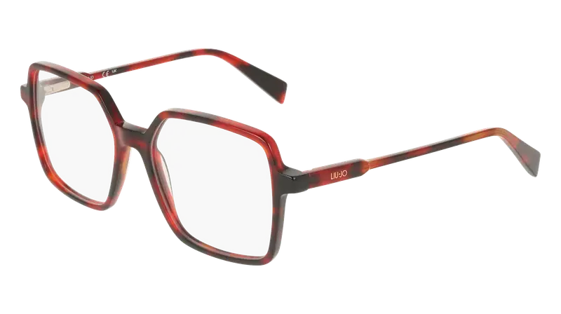 Liu Jo Donna LJ2829 640 Montature da vista Acetato Rosso Squadrata Normale