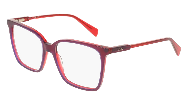 Liu Jo Donna LJ2830 668 Montature da vista Acetato Bordeaux Squadrata Normale