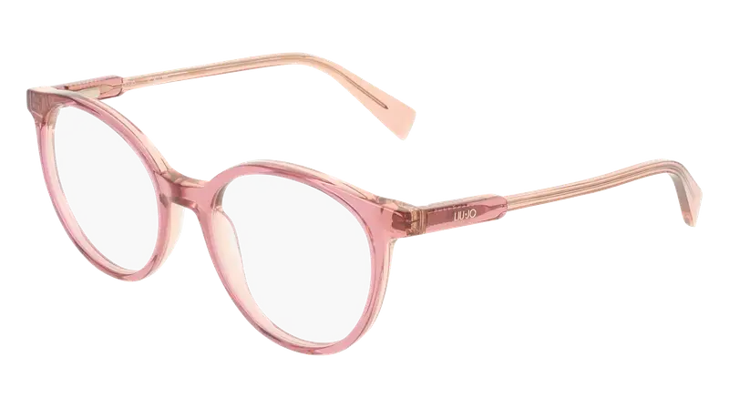 Liu Jo Donna LJ2832 619 Montature da vista Acetato Rosa Geometrica Normale