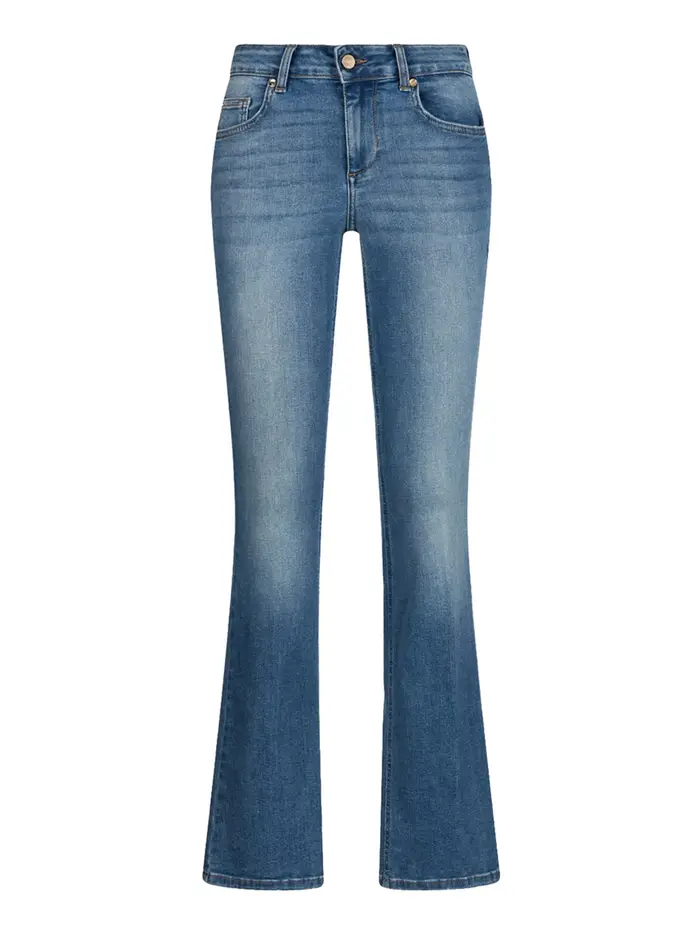 jeans a zampa liu jo repot da donna - denim