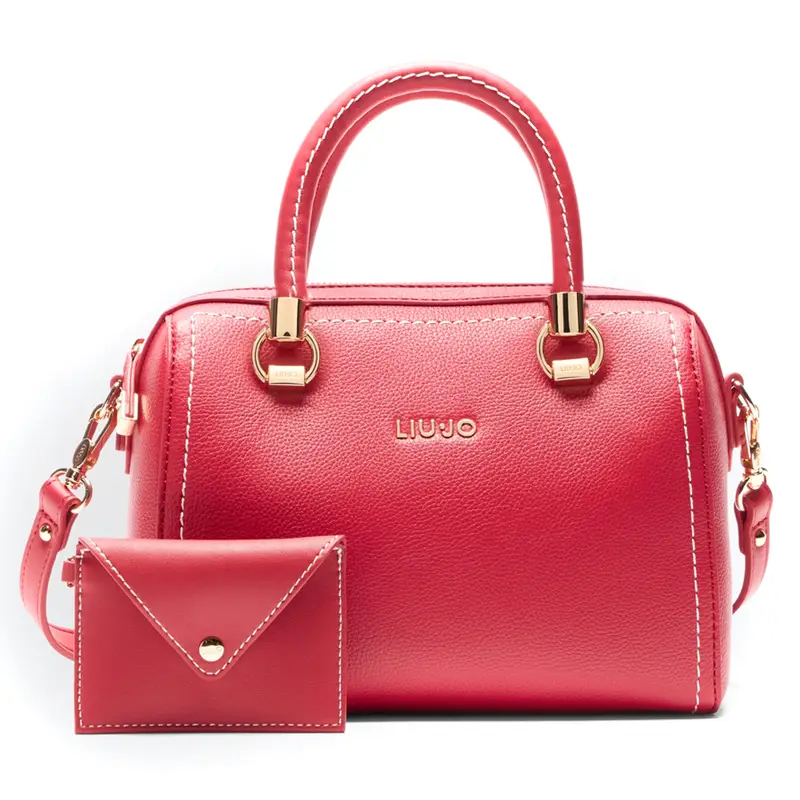 Liu Jo Manhattan Bauletto AA5160 E0058 Rosso Pompeiano