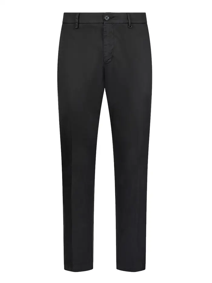 liu-jo pantalone chino da uomo - nero