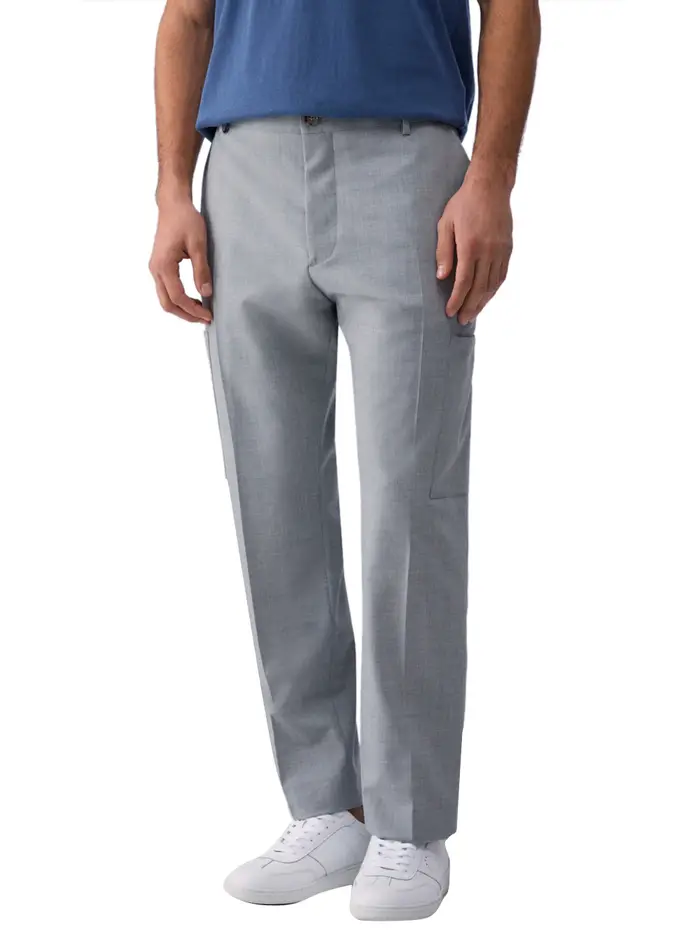 liu-jo pantalone slim da uomo - grigio