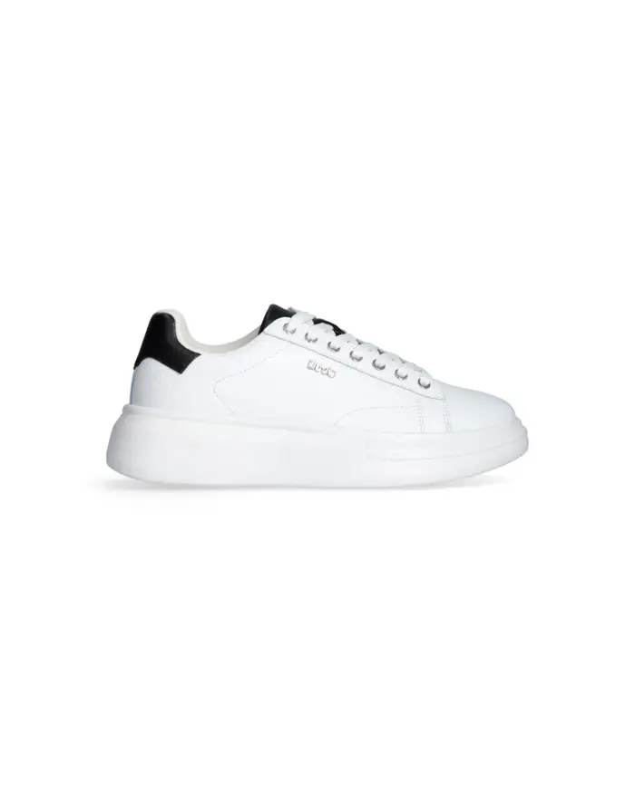 LIU JO sneakers donna babol 01 white black bf5059px BIANCO