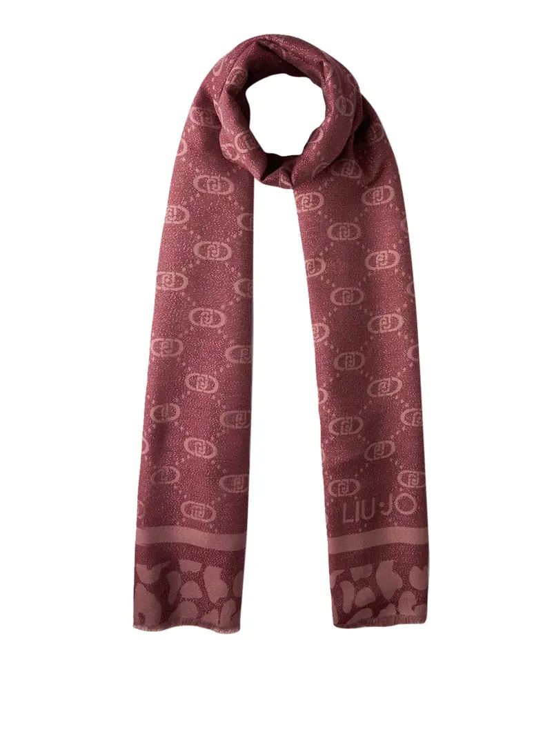 stola liu jo da donna - bordeaux