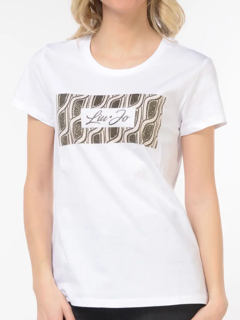 Liu Jo T-shirt Donna Bianco 4609285