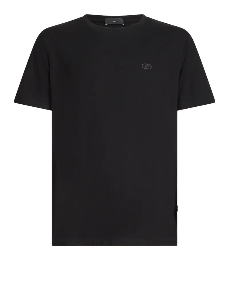 liu-jo t-shirt da uomo - nero