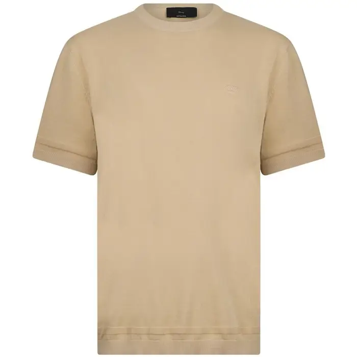 Liu Jo T-shirt MAGLIA SHORTCREPE Beige