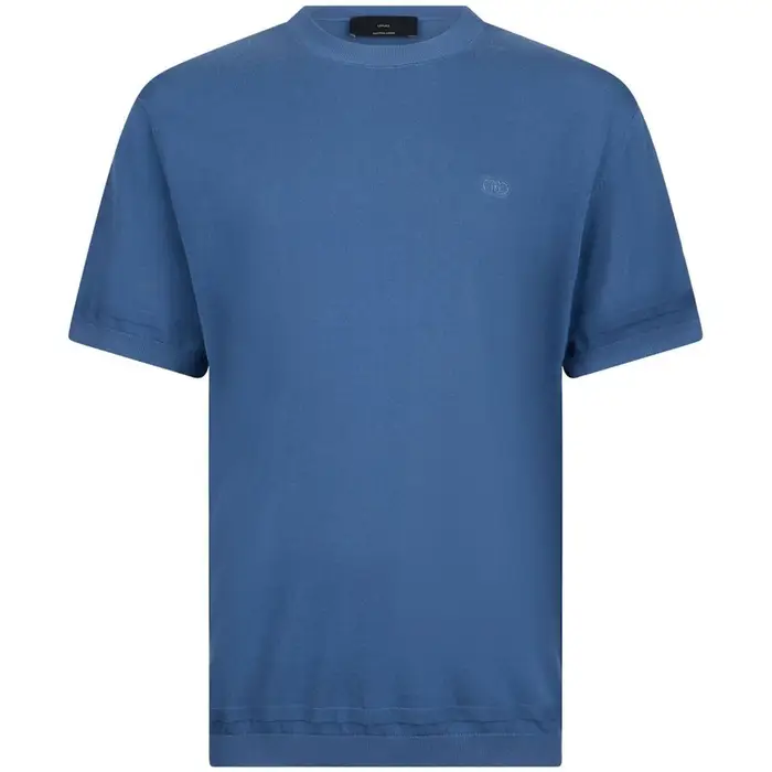 Liu Jo T-shirt MAGLIA SHORTCREPE Blu