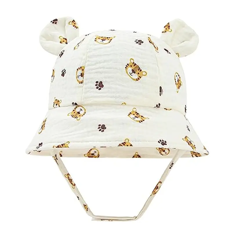 LIUPUUDLY Cappello da Sole Bambino in Cotone