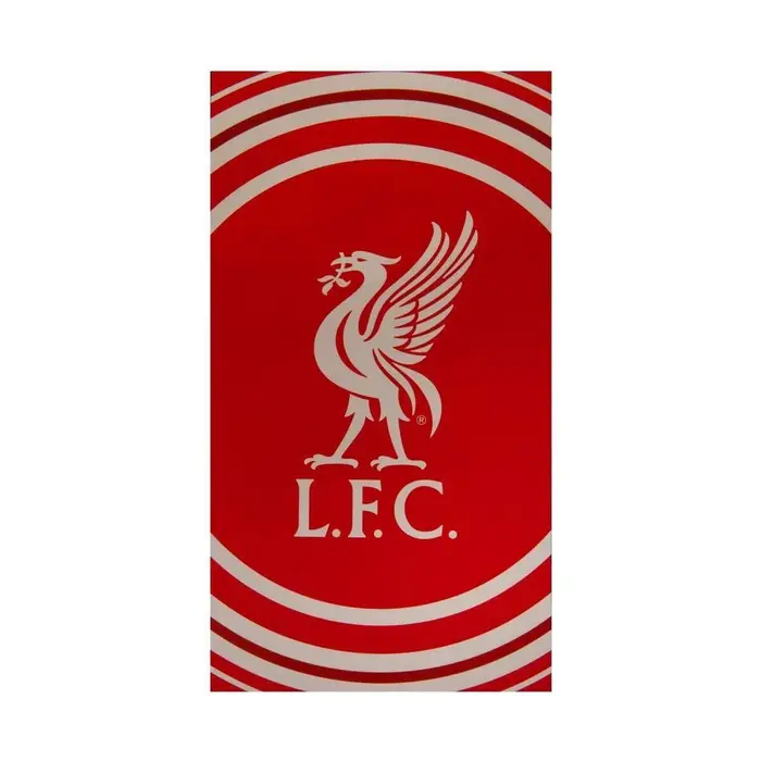 Liverpool Fc Asciugamano e guanto esfoliante TA1036 Rosso