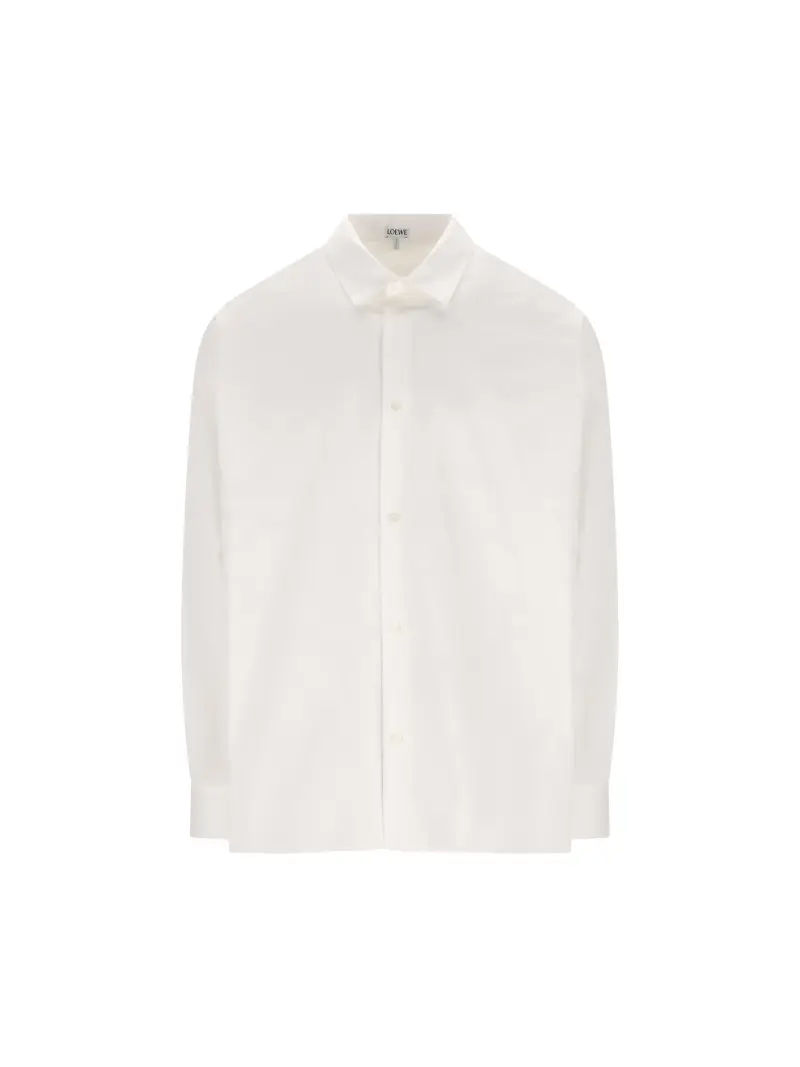 LOEWE Camicia In Cotone BIANCO
