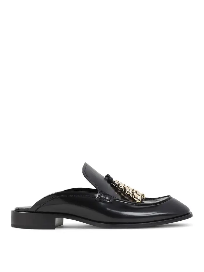 Loewe Sabot con mocassino Edge Nero