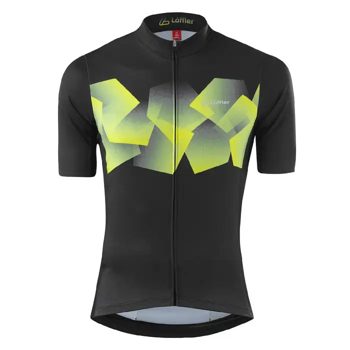Löffler Maglia manica corta Leaves hotBOND Nero