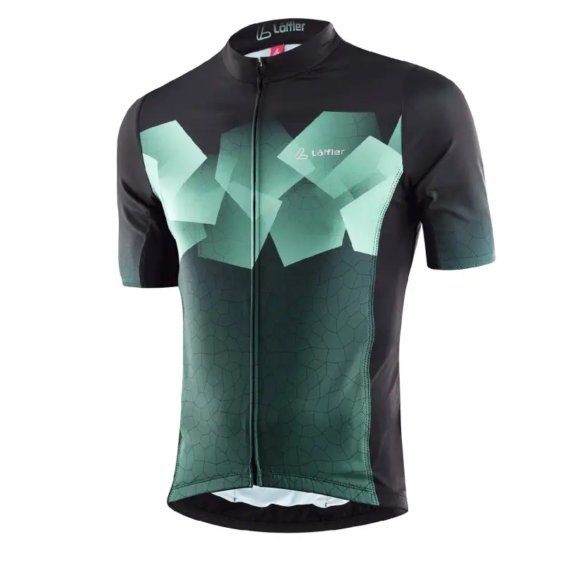 Löffler Maglia manica corta Leaves hotBOND Nero