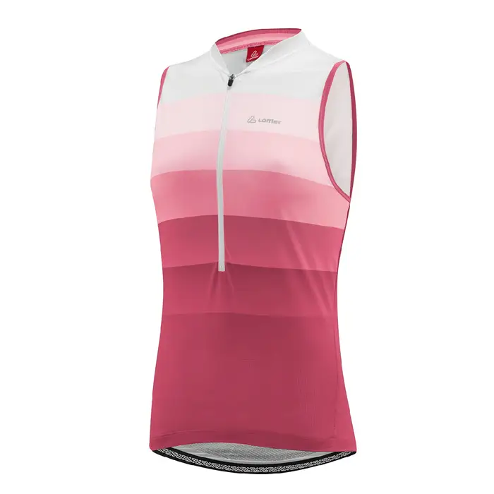 Löffler Maglia smanicata donna Rainbow Bianco