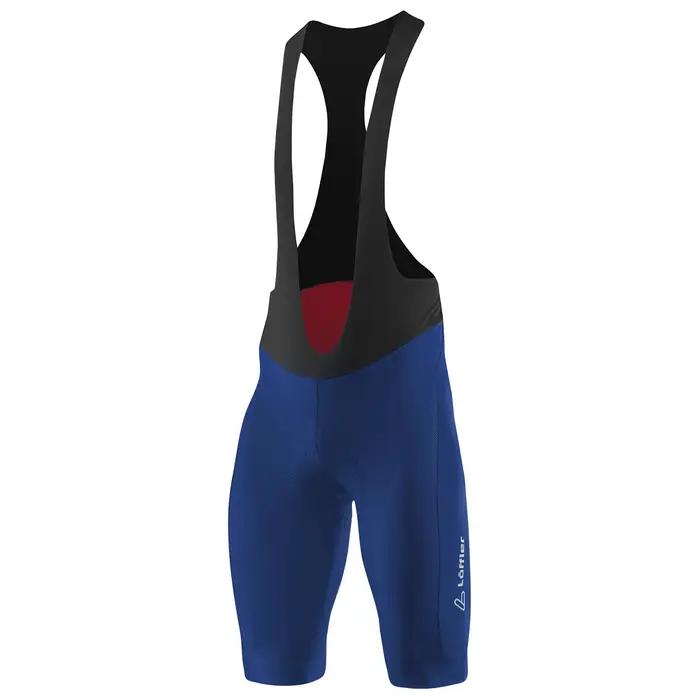 Löffler Pantaloncini con bretelle hotBOND® Blu scuro
